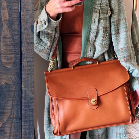 VINTAGE COACH BEEKMAN BRIEFCASE LAPTOP BAG PIRTFOLIO BAG 5266 - Picture 7 of 17